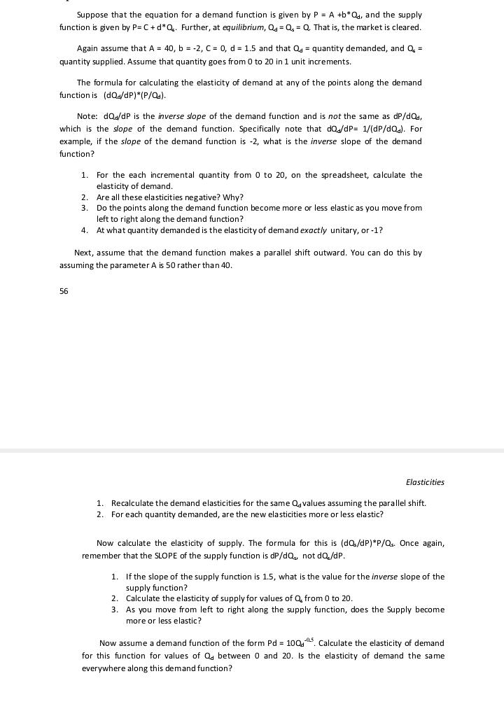 1. Assume total Fixed Costs are $15 and add a column labeled