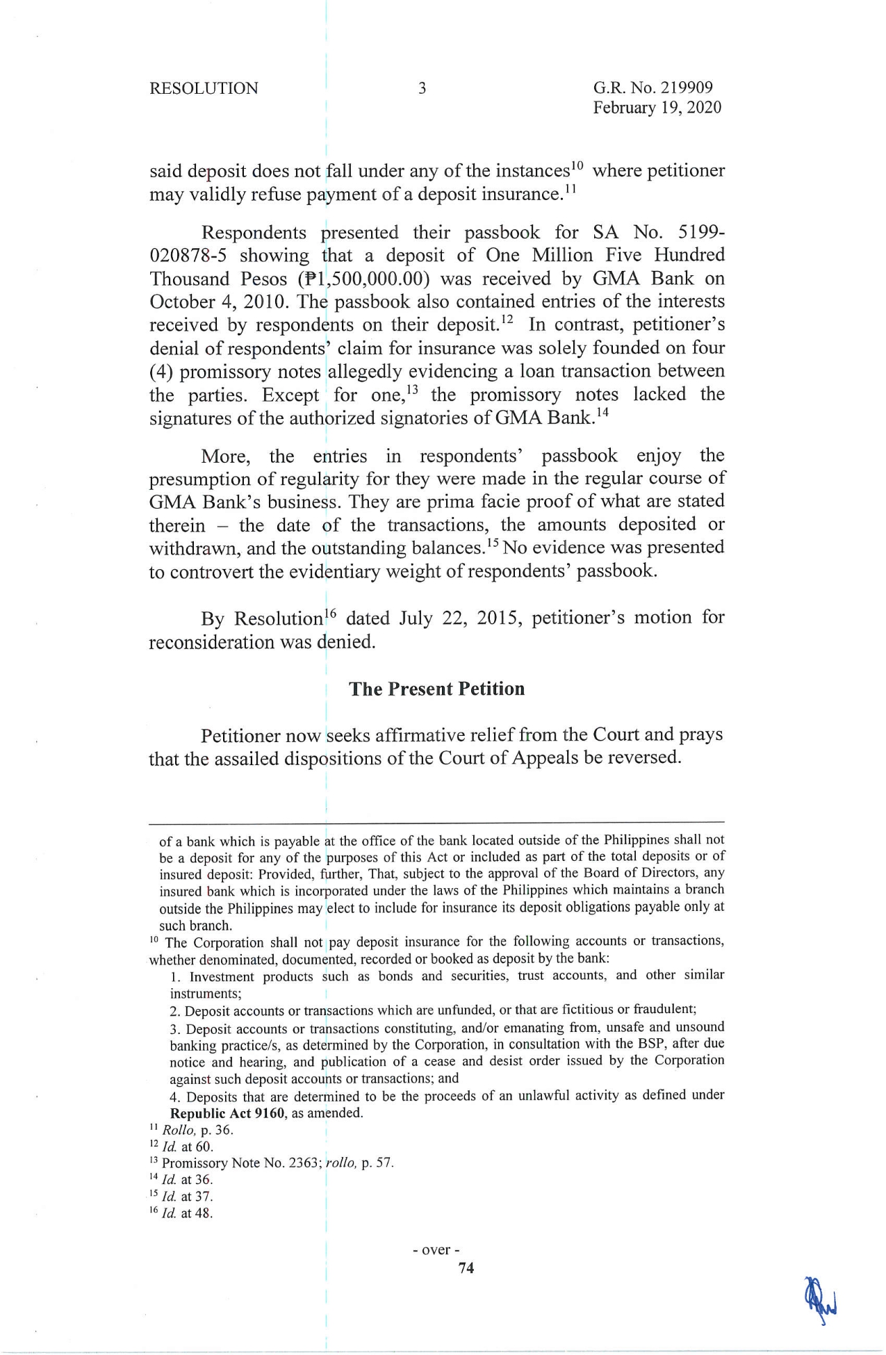 banking association. While conducting an examination in the books of account of