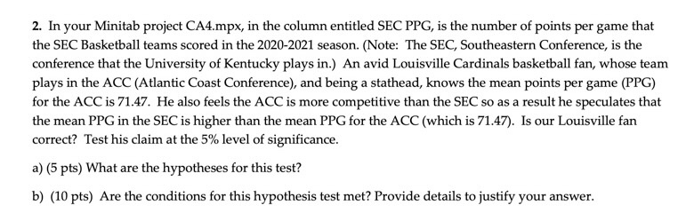 Cardinals basketball fan, whose team plays in the ACC (Atlantic Coast Conference),