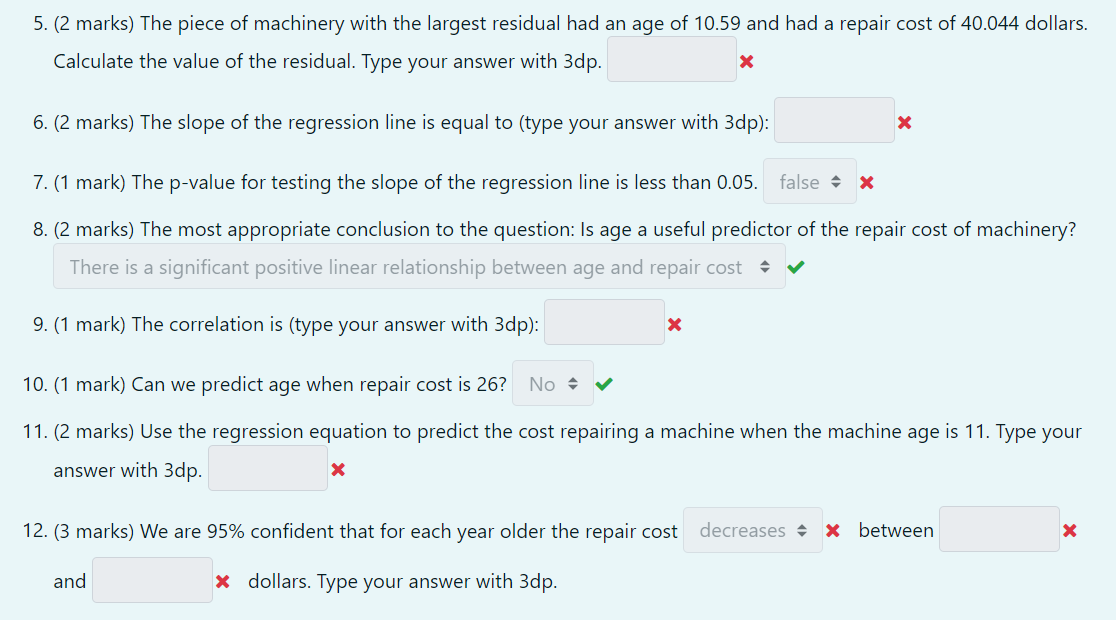 In\" The data In Machineryxlsx shows the data for a manufacturer who