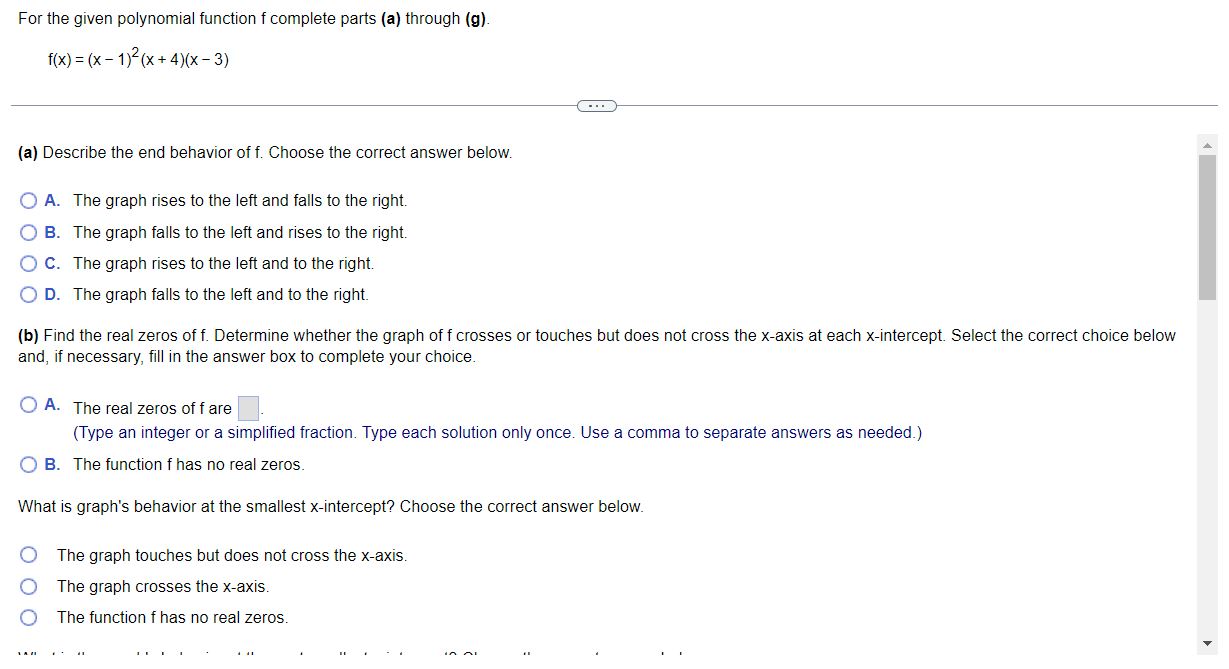 of the form f(x) = ax + bx + c that satisfies
