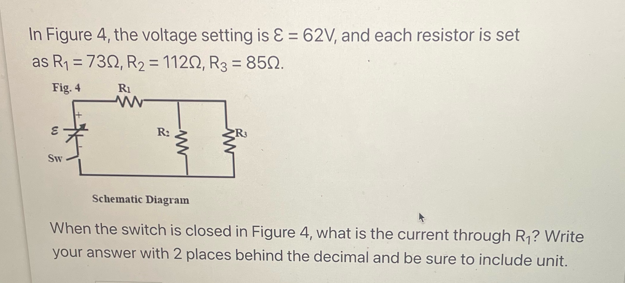  In Figure 4, the voltage setting is & = 62V, and