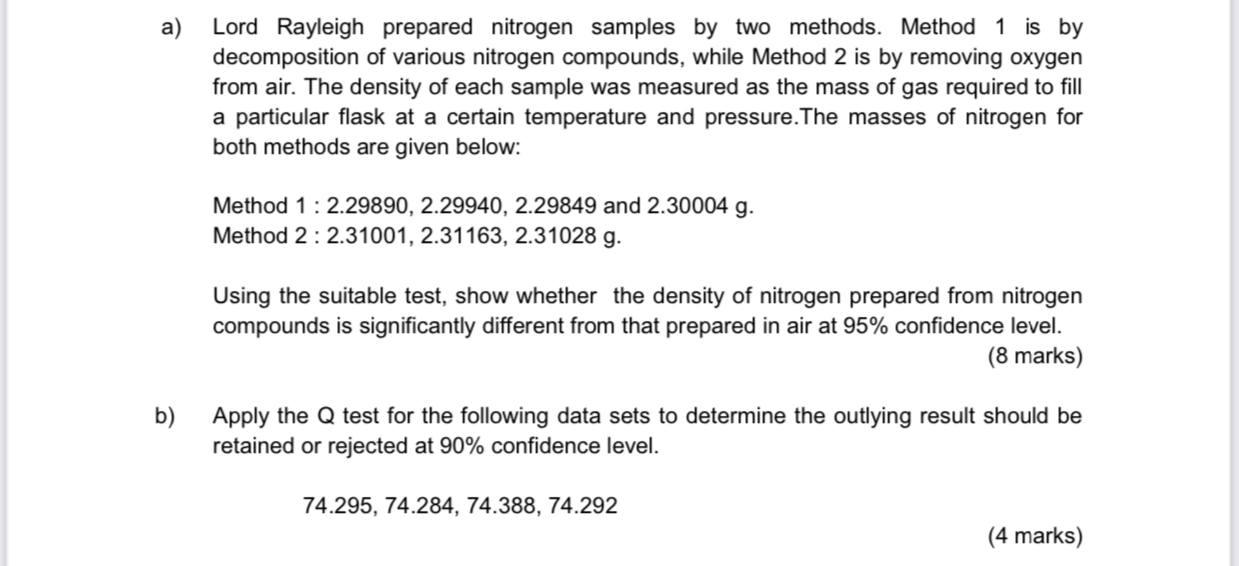 1 is by decomposition of various nitrogen compounds. while Method 2 is