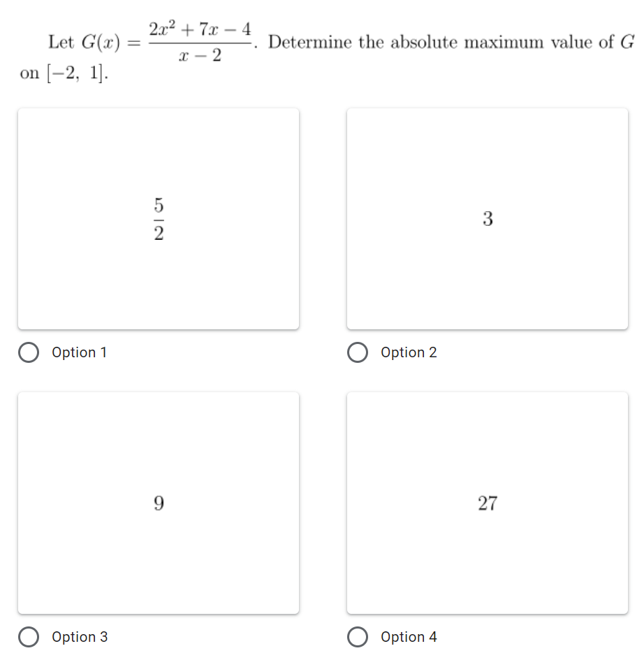 (3-x)4 (3-x)4 Option 3 O Option 4The equation of the tangent line