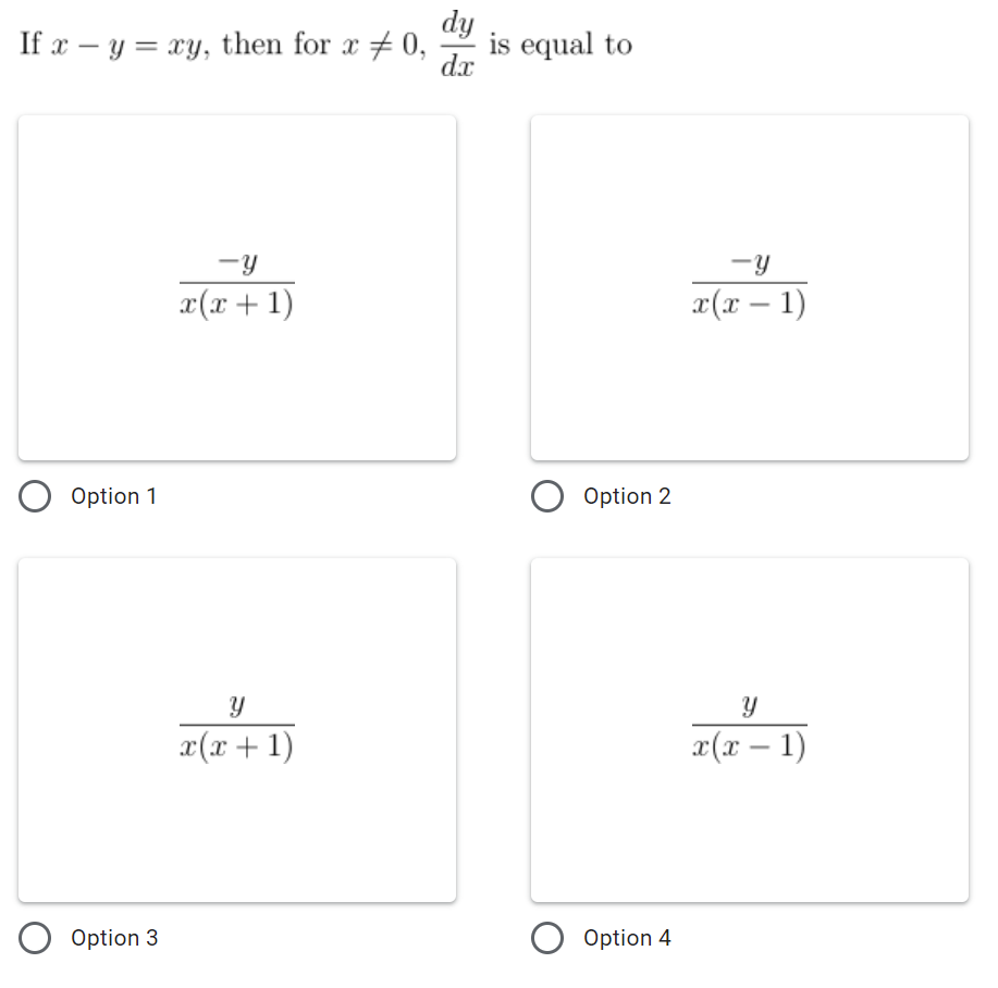 27 O Option 3 O Option 4The function f(x) = cos 2x