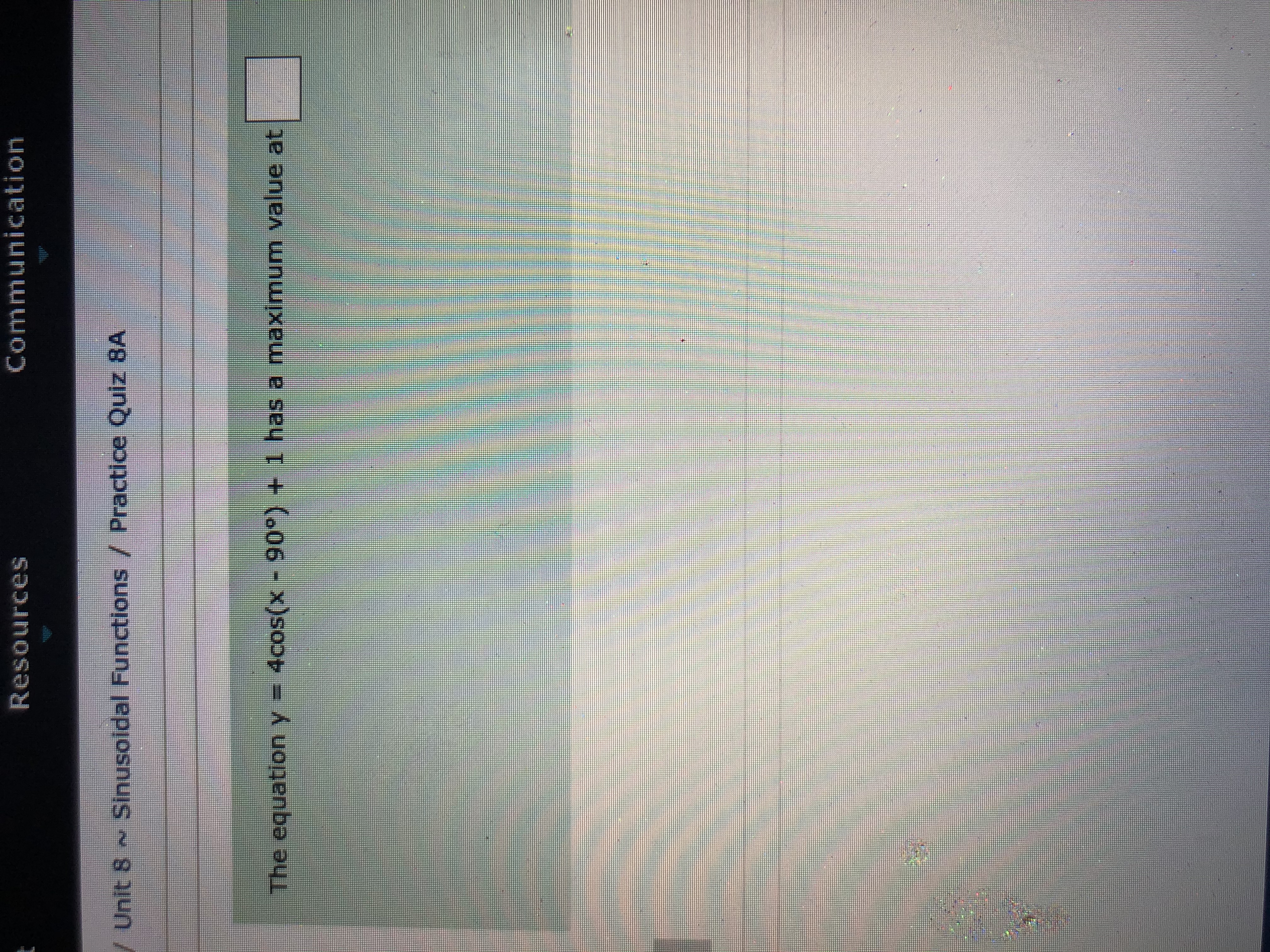 Copy G green G Greer Gr vvs-moodle.phrd.ab.ca/mod/quiz/attempt.php?attempt=538778&cmid=549919&page=3 VIRTUAL Mathematics 30-2 (Semester 1)