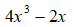 the number of points of inflection for the graph of f(x). 4