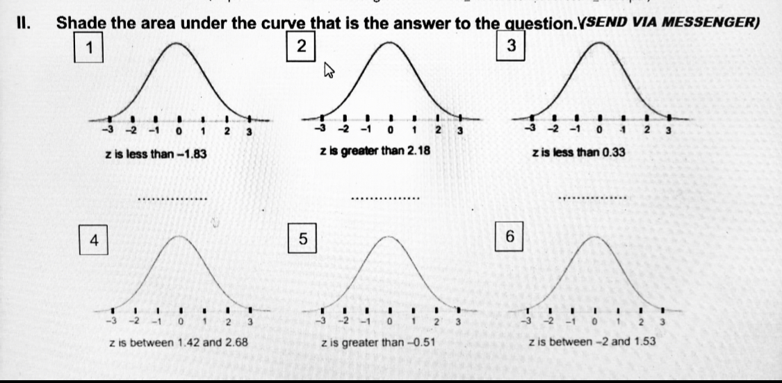 the question.YSEND VIA MESSENGER) 2 3 -3 -2 2 3 2 -3