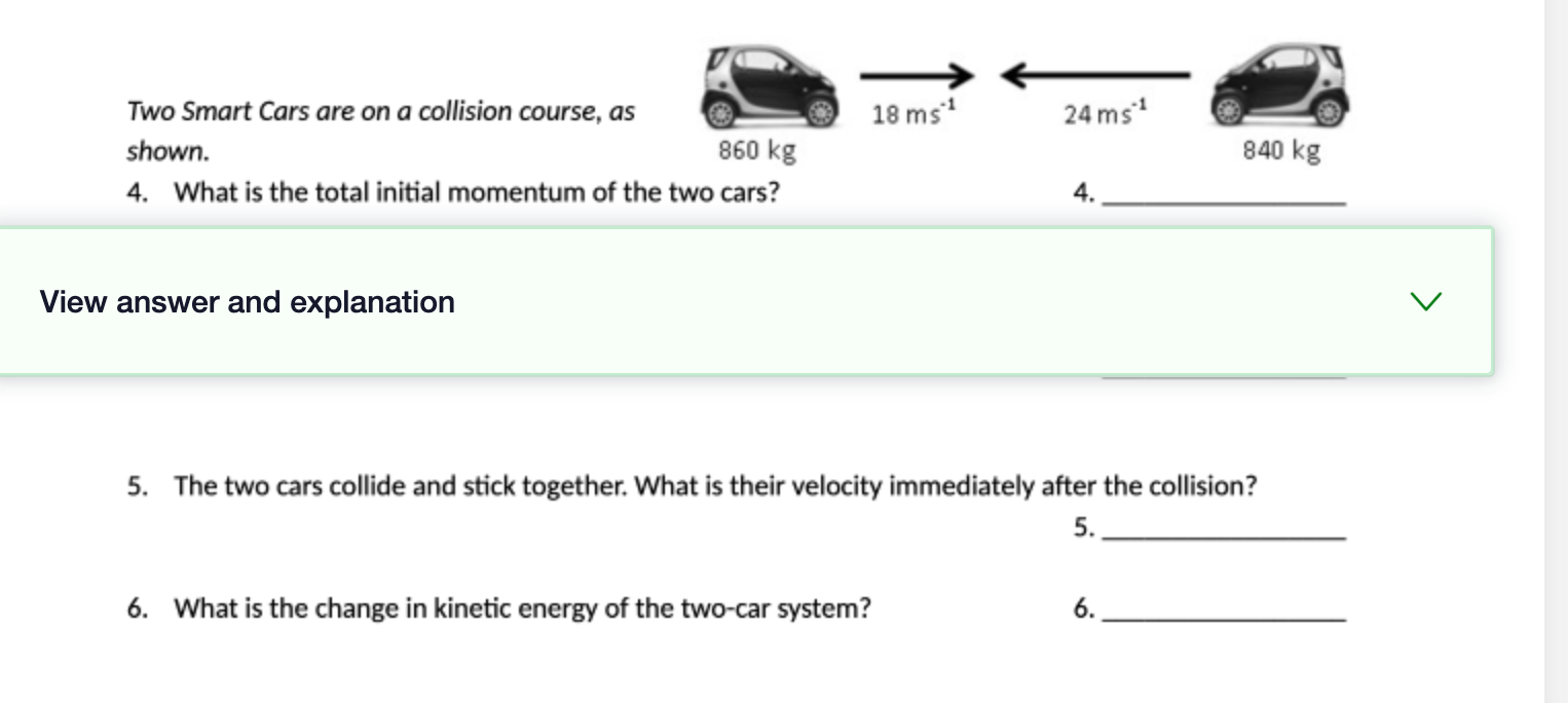 the answer to qn 4 and 5 are please? That is the
