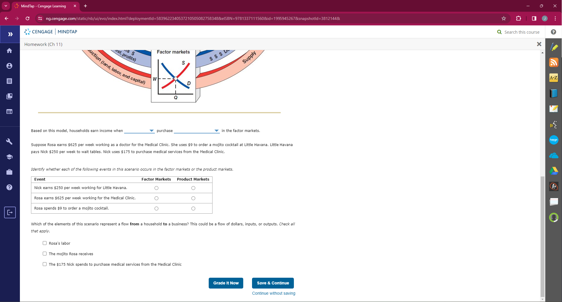 m o > market, is any market where firms' products are bought