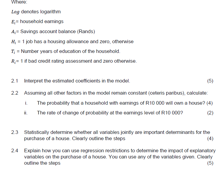 binary variable with Y=1 for purchasing and zero otherwise. The number of