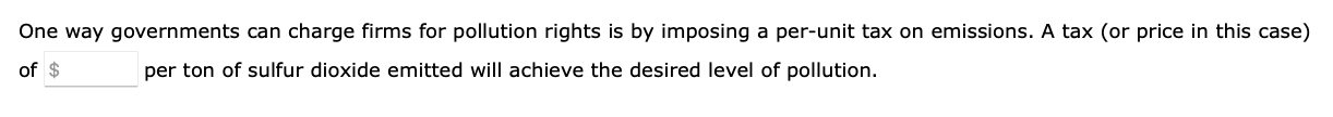 that is not paid for by the firm; therefore, pollution is a