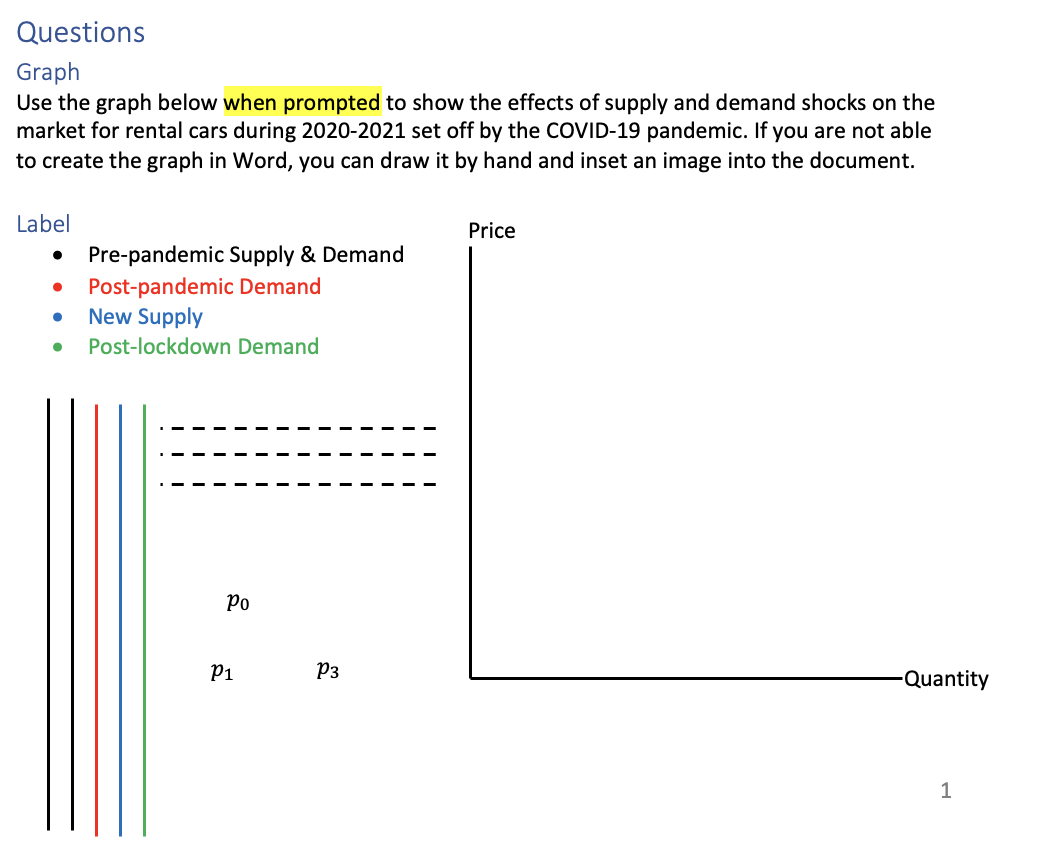  Questions Graph Use the graph below when prompted to show the
