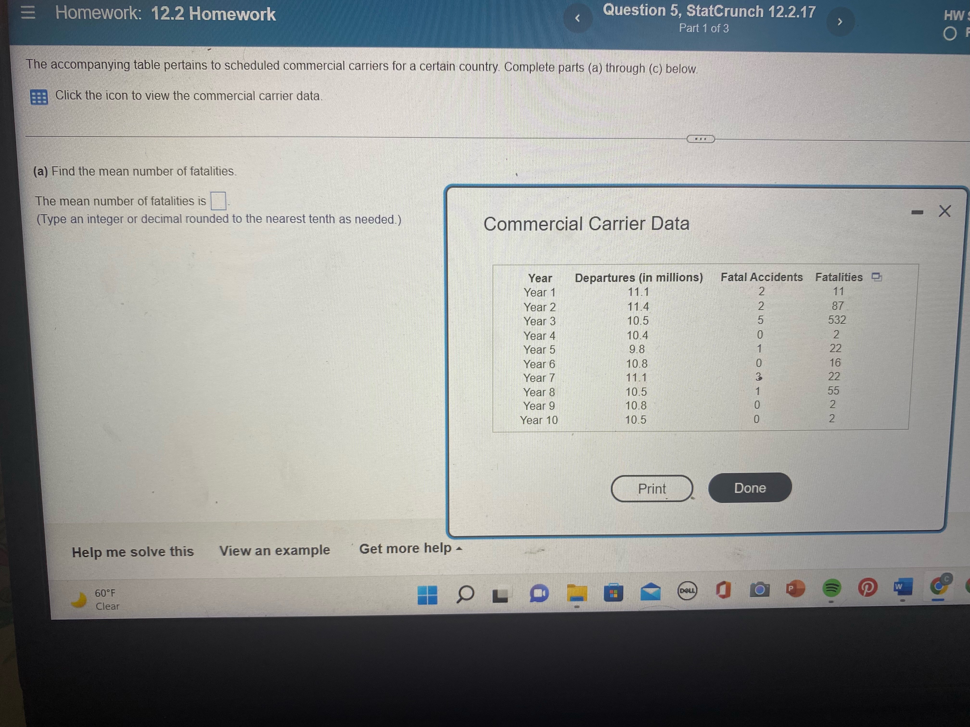C = 2, D = 1, and F = 0. Units Grade