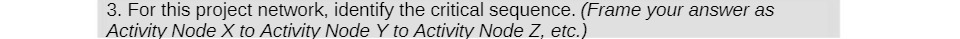 answer as Activity Node X to Activity Node Y to Activity Node