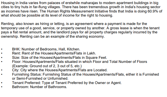 of the Houses/Apartments/Flats. Add a trend line and display its equation and