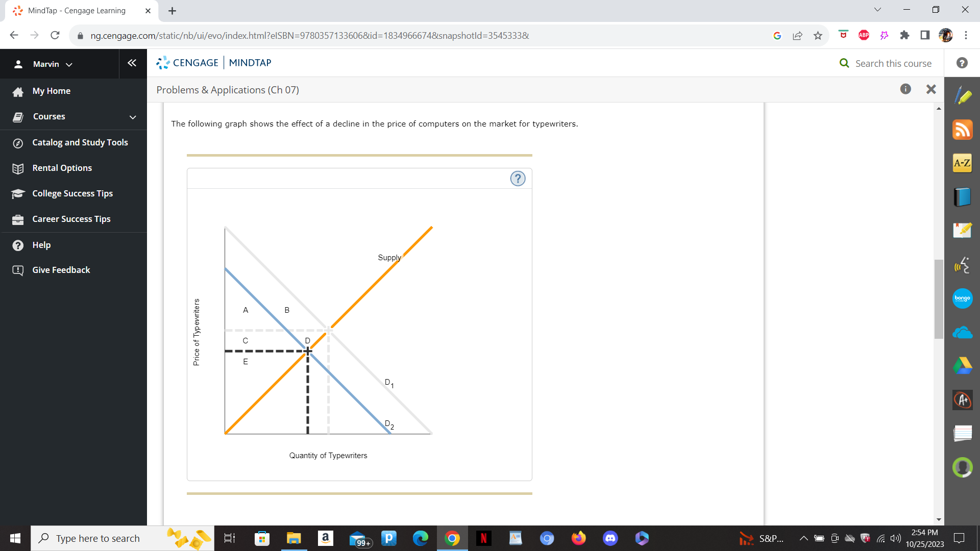 My Home Problems & Applications (Ch 07) X Courses One of the