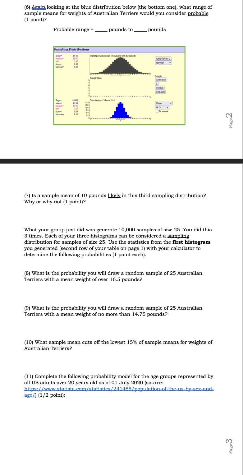 Next to the 3d graph image, set N=25 and select the "fit