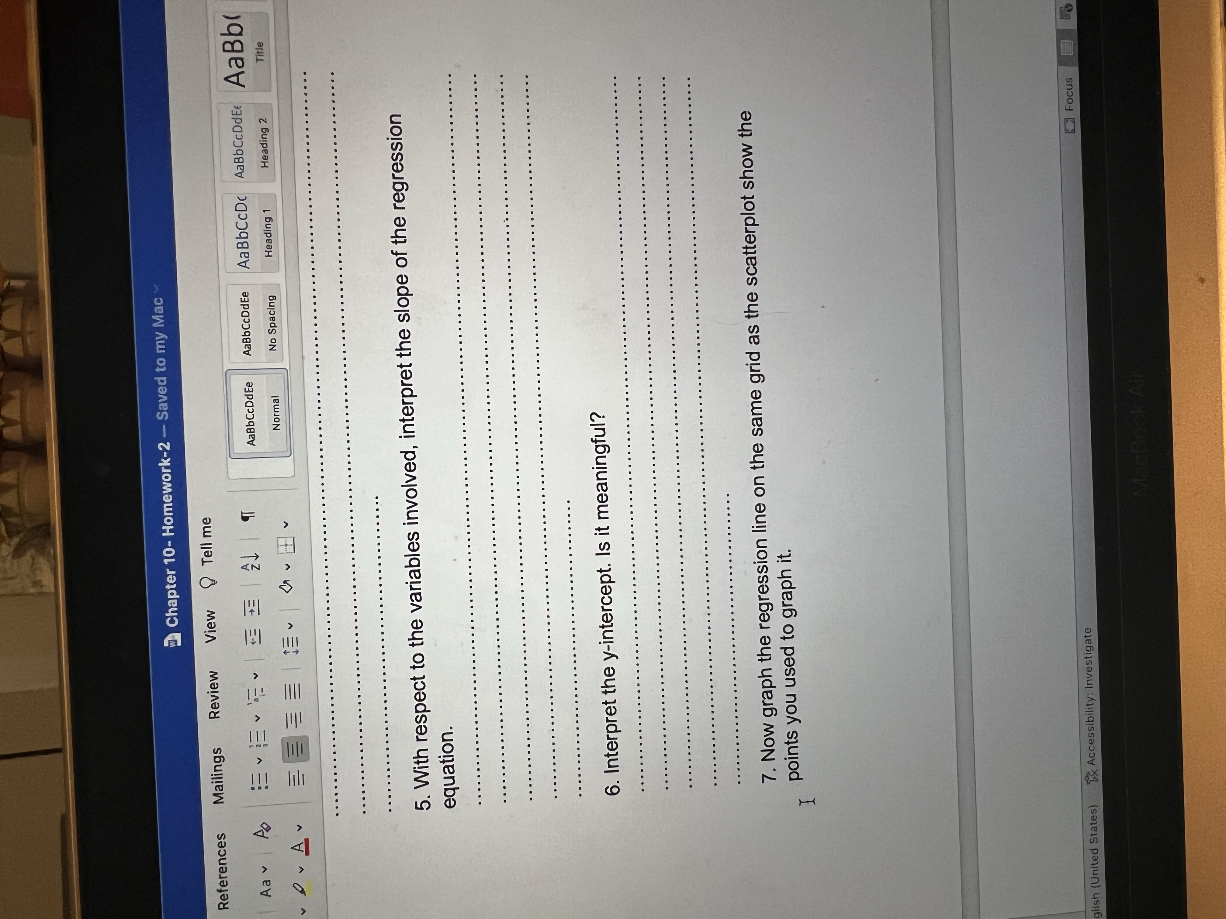 Chapter 10- Homework-2 - Saved to my Mac References Mailings Review