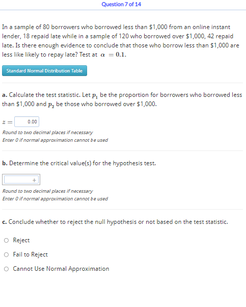  A psychologist is interested in testing the correlation between a person's