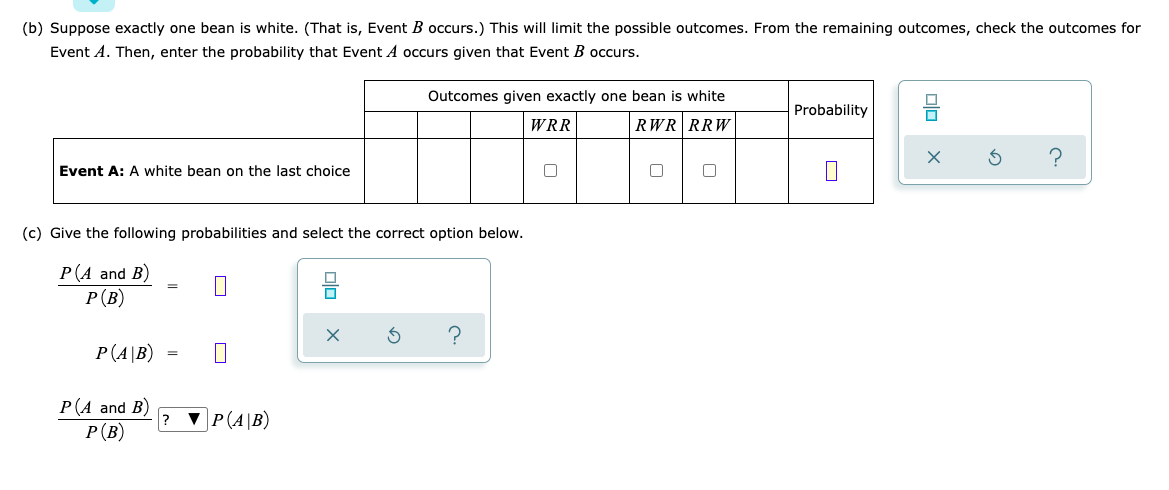 a large jar containing equal amounts of white beans and red beans.