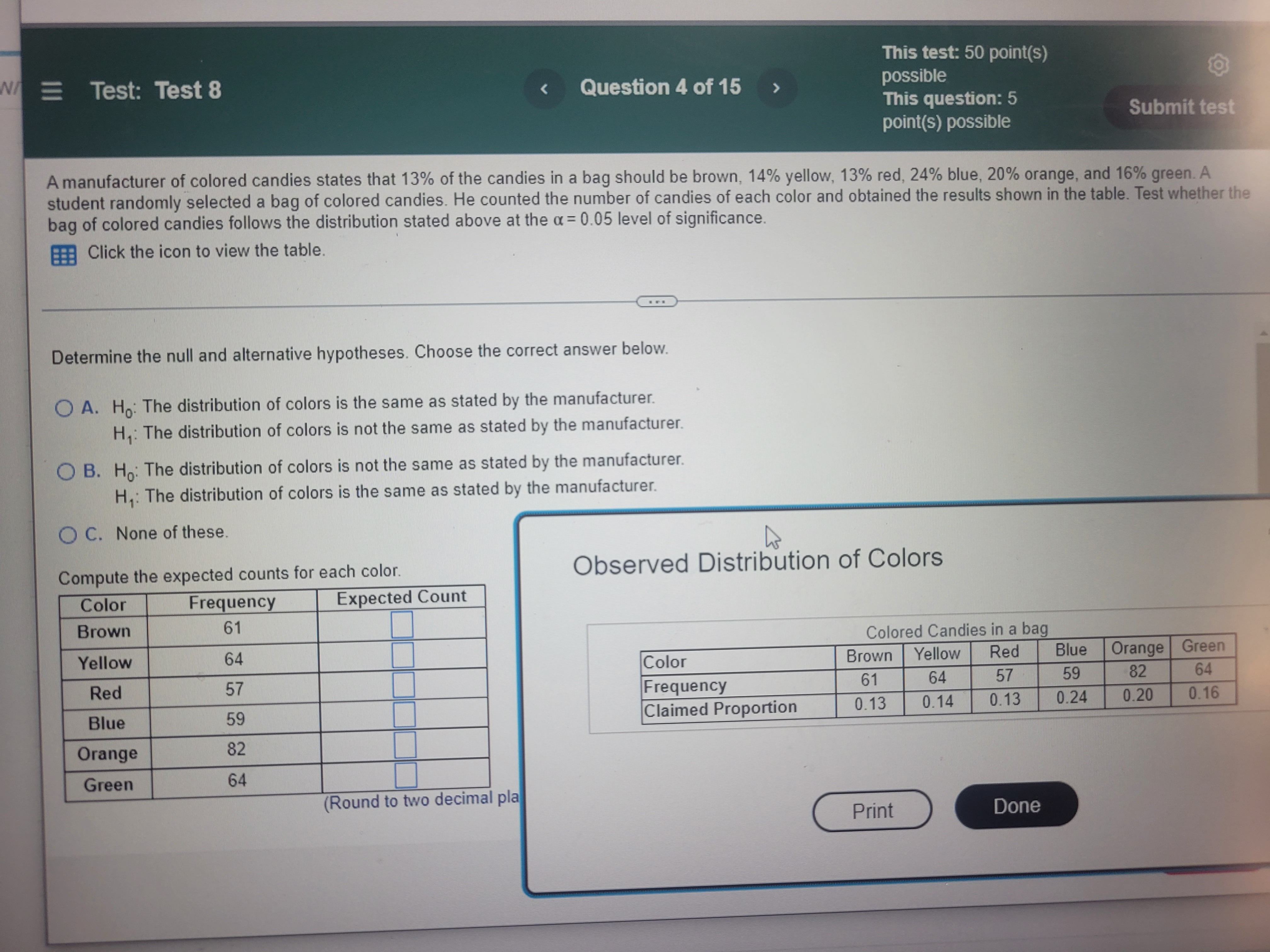 15 > possible This question: 4 point(s) possible Sub Consider a contingency
