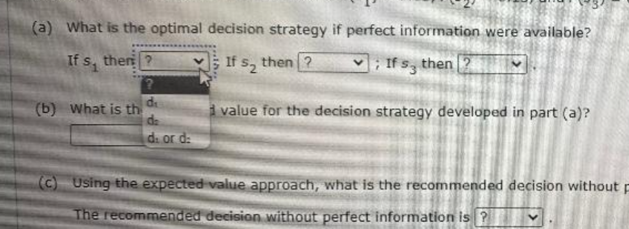 P(sz] = 0.15, and H53} = 0.20. (a) What is the optimal