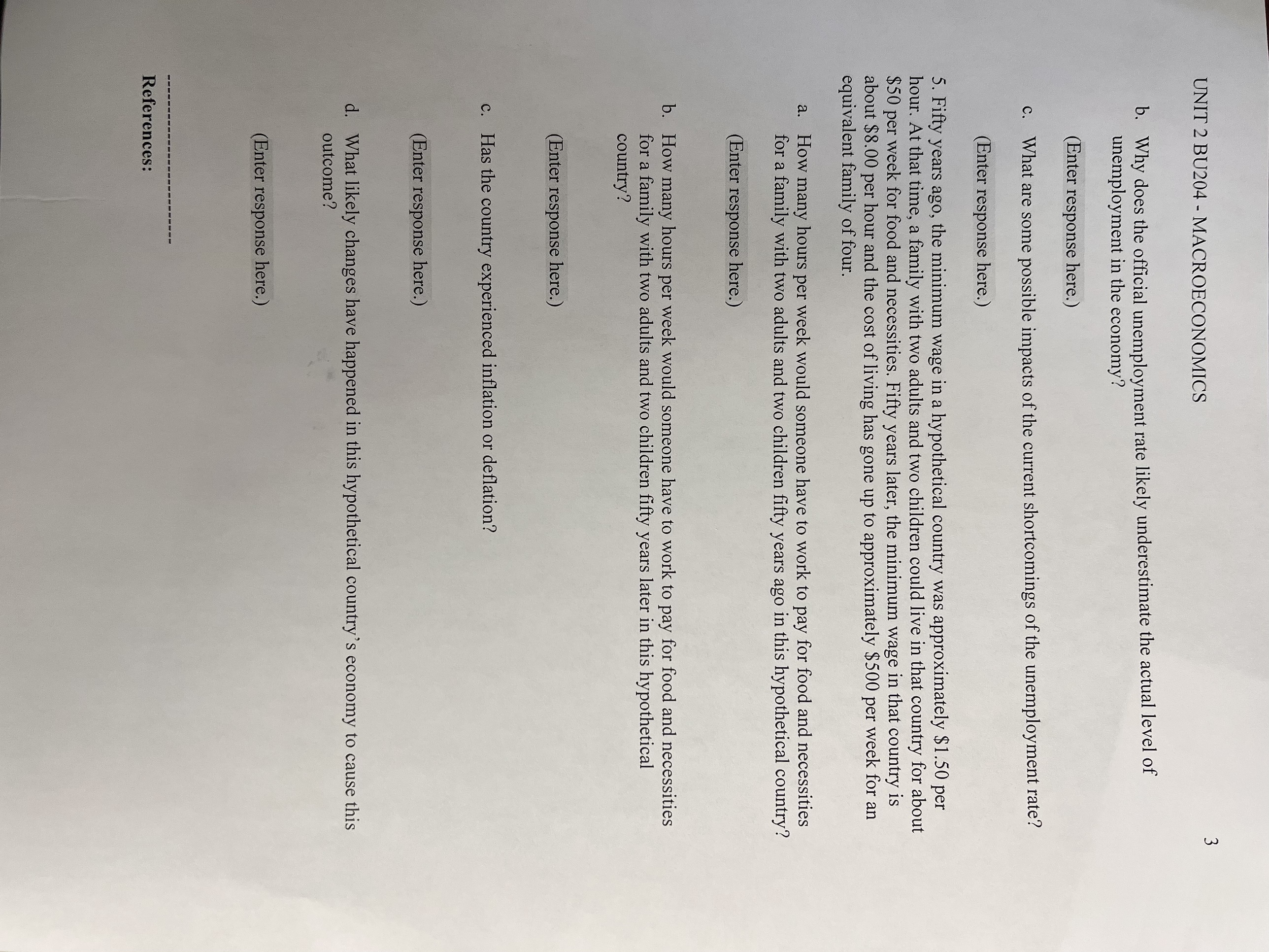 Unemployed Population Force (a) Rate (b) Participation Rate (c) Enter Enter 120,000