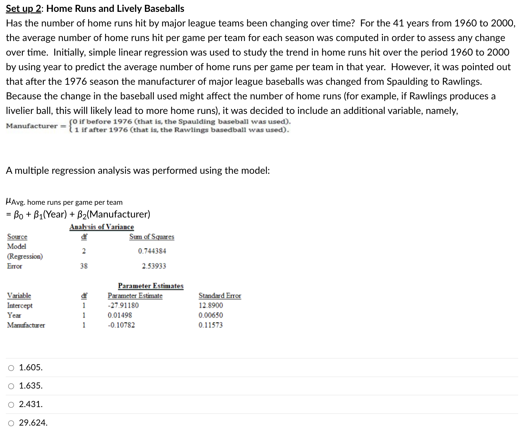 The following correlations were computed as part of a multiple regression analysis