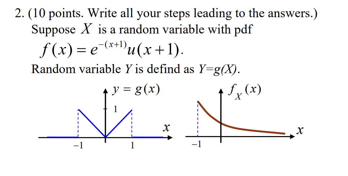 e (*+1), u(x + 1 ). Random variable Y is defind as
