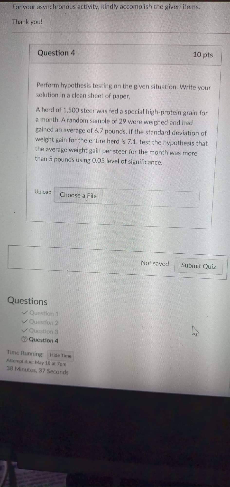 For your asynchronous activity, kindly accomplish the given items. Thank you!