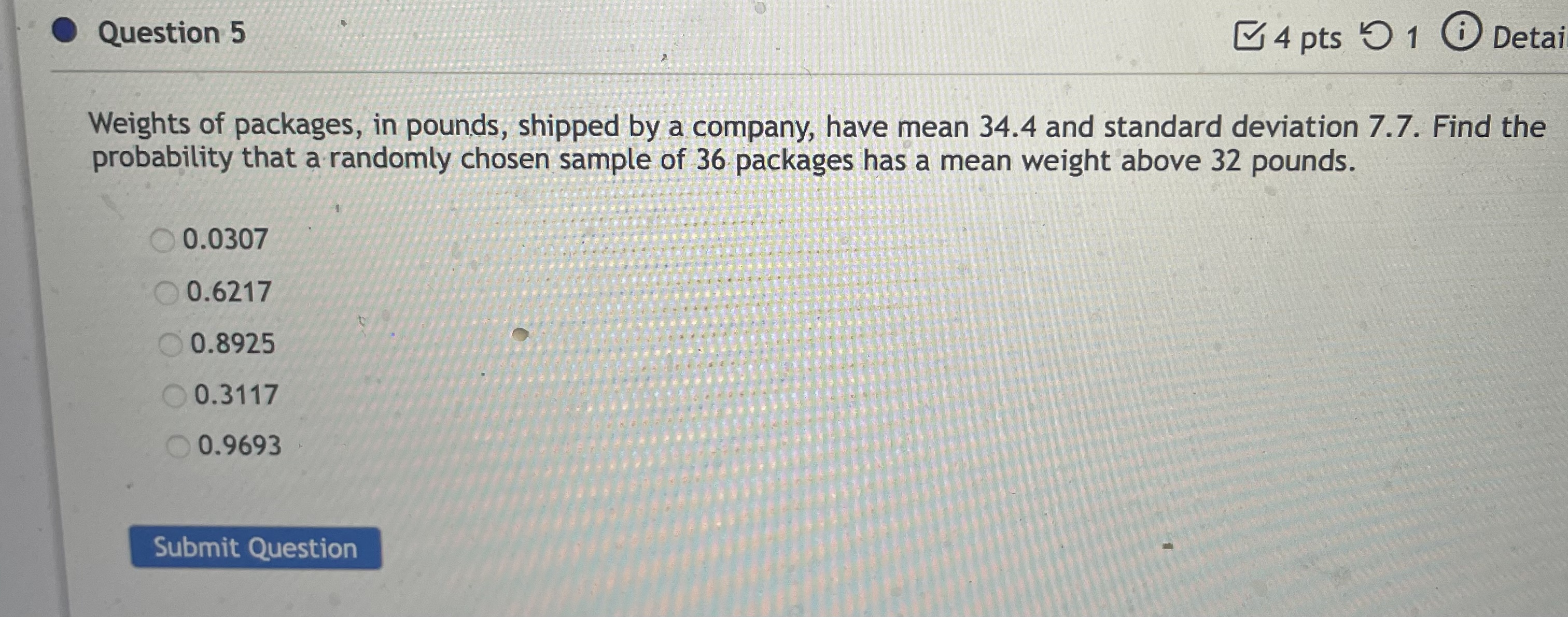 in order to estimate, with margin of error 1.5%, the percentage that