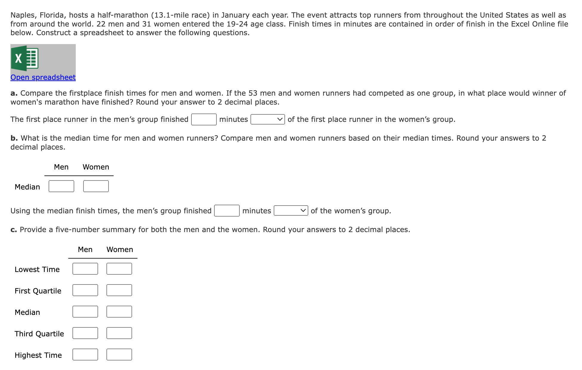 attached spreadsheet. (3.4A1) G H L E F I J K M