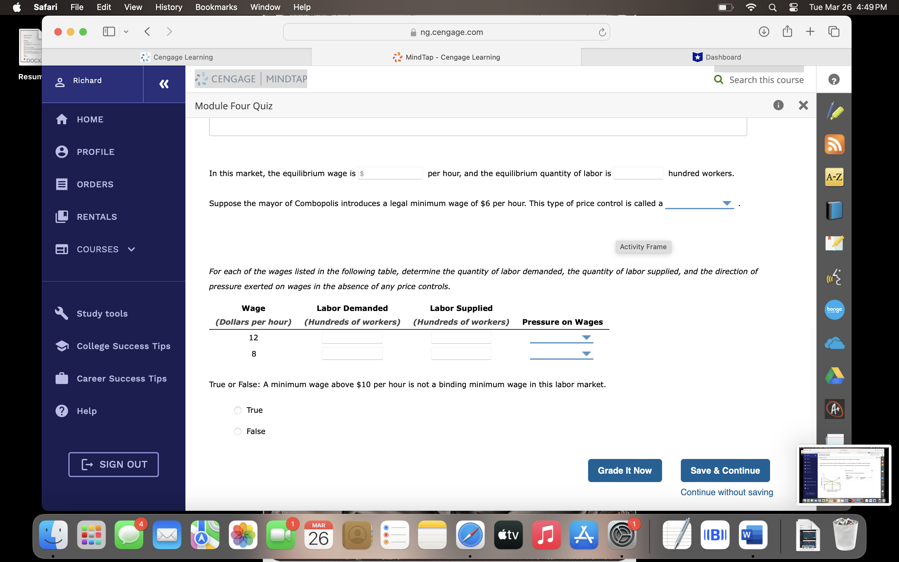industry of the imaginary city of Combopolis. S Tue Mar 26 4:49PM