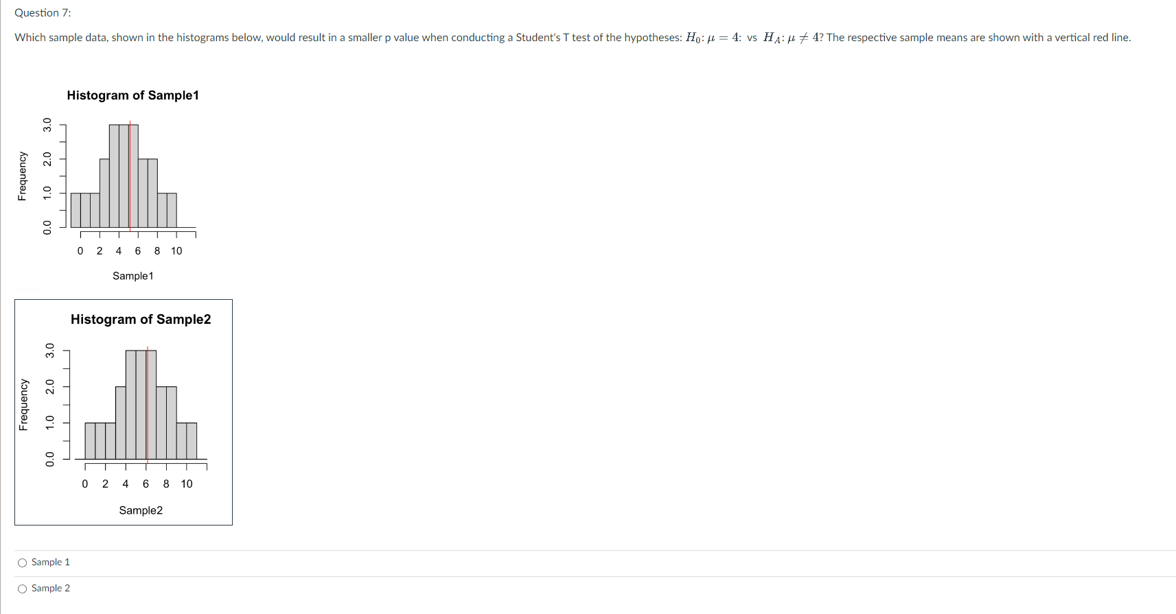 "t-haff values using the bootstrap() function code from lecture and the 14