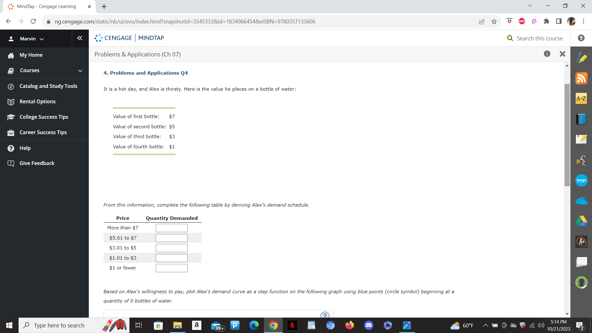  MindTap - Cengage Learning X + V X -> C A