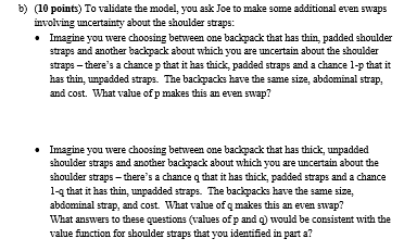 Abdominal Value | Shoulder Straps Value Value (width) Strap V. 6.5 None