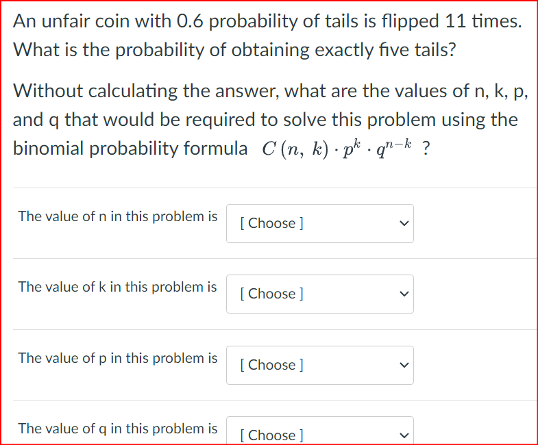 to the experiment. Given a sequence of Bernoulli trials with n =
