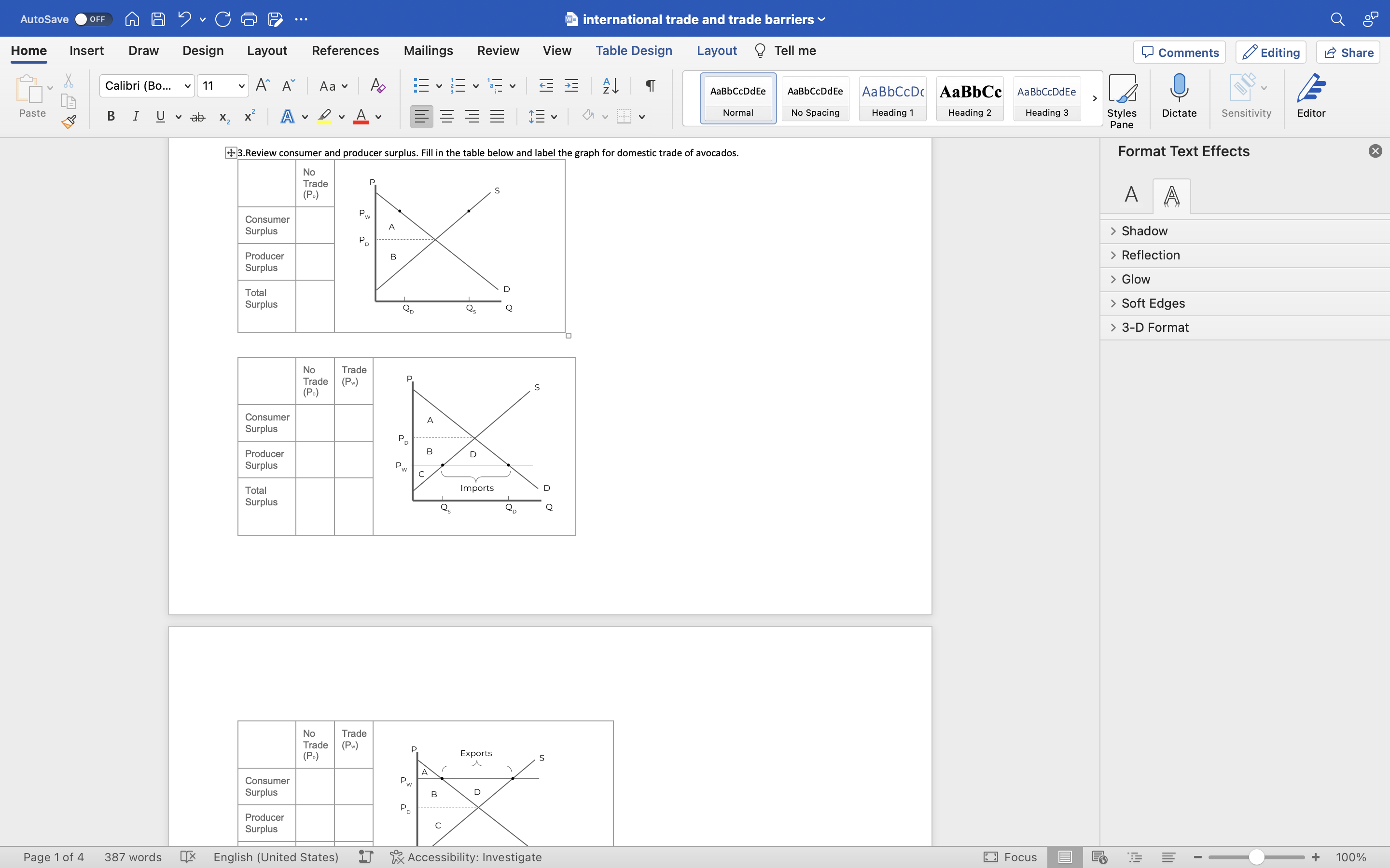 wa international trade and trade barriers v Insert Draw Design Layout References