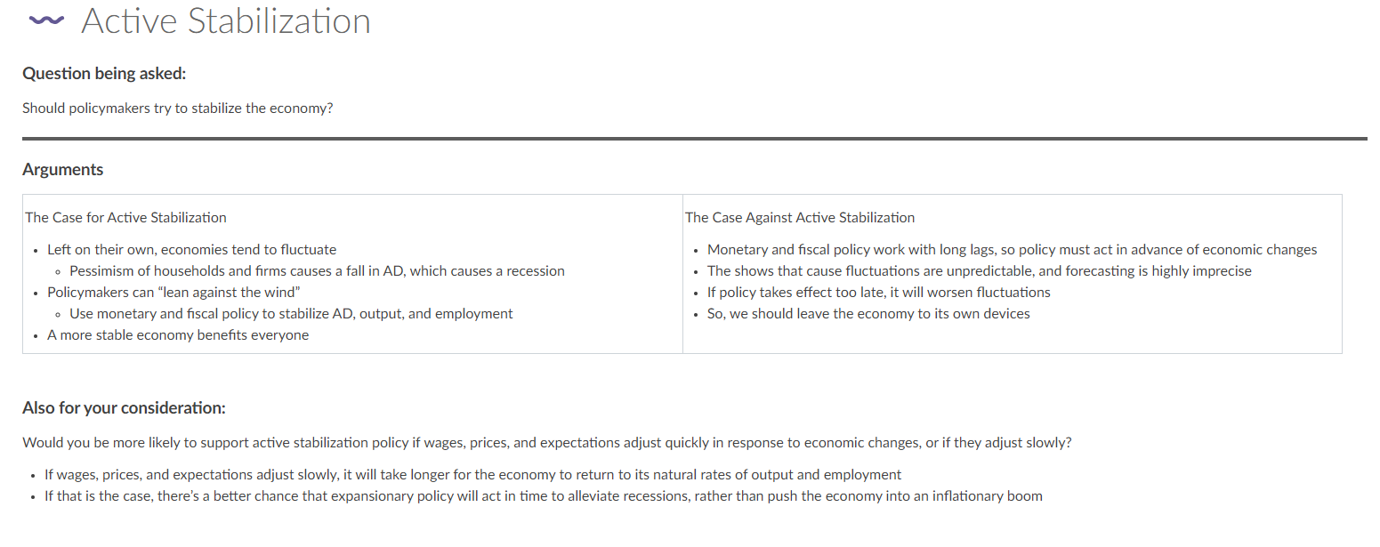question being asked and the principles addresseda summary of the arguments on