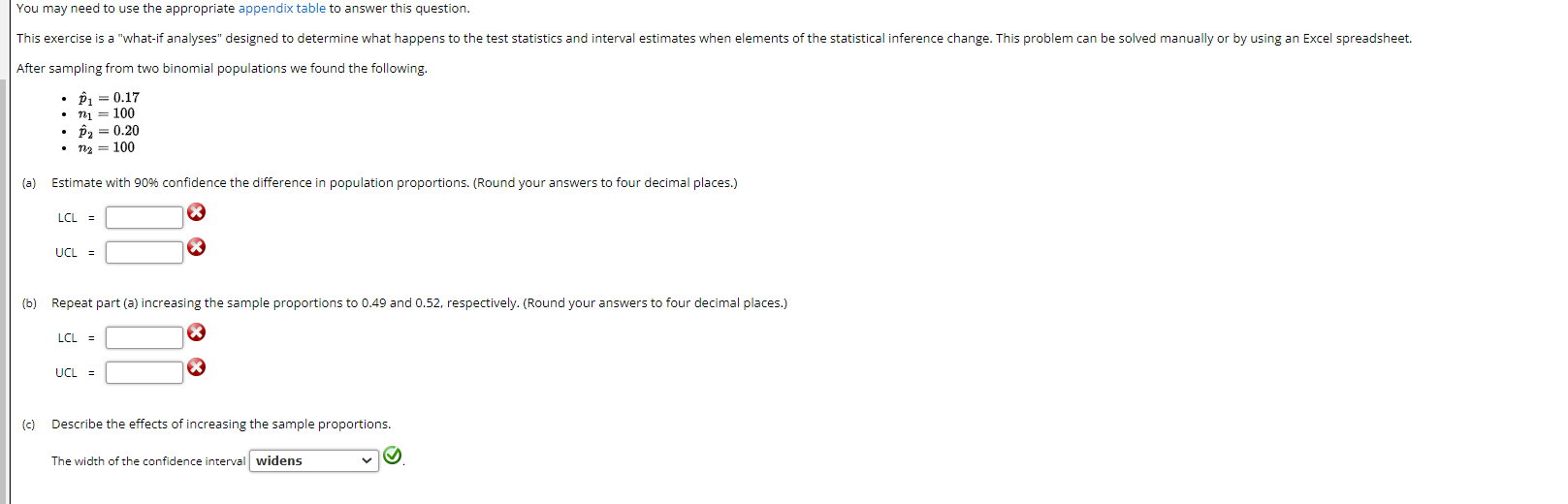 this question. This exercise is a "what-if analyses" designed to determine what