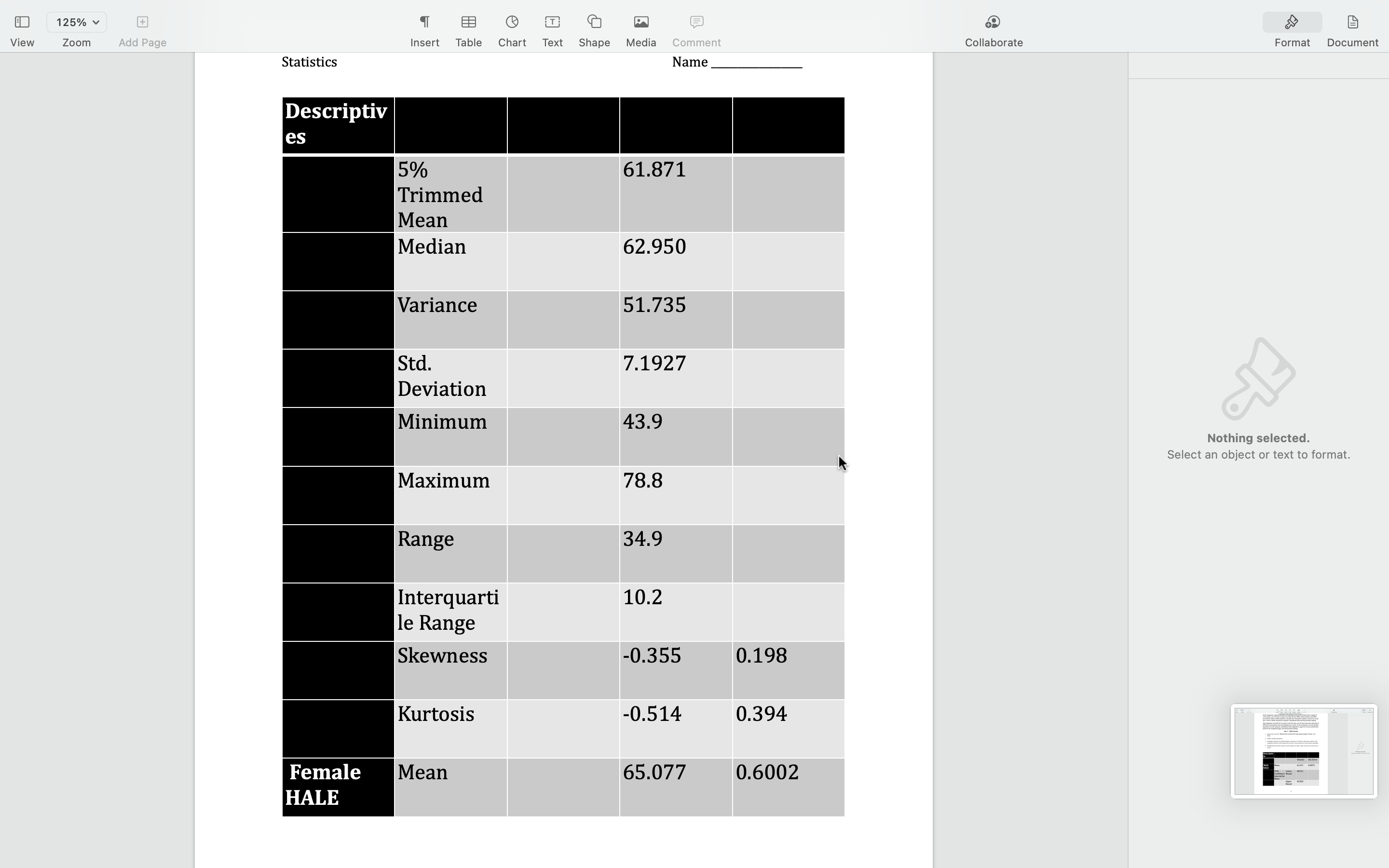 Zoom Add Page Insert Table Chart Text Shape Media Comment Collaborate Format
