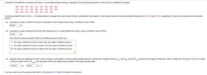 c) Are the conditions for parts a) and b) met? d) For