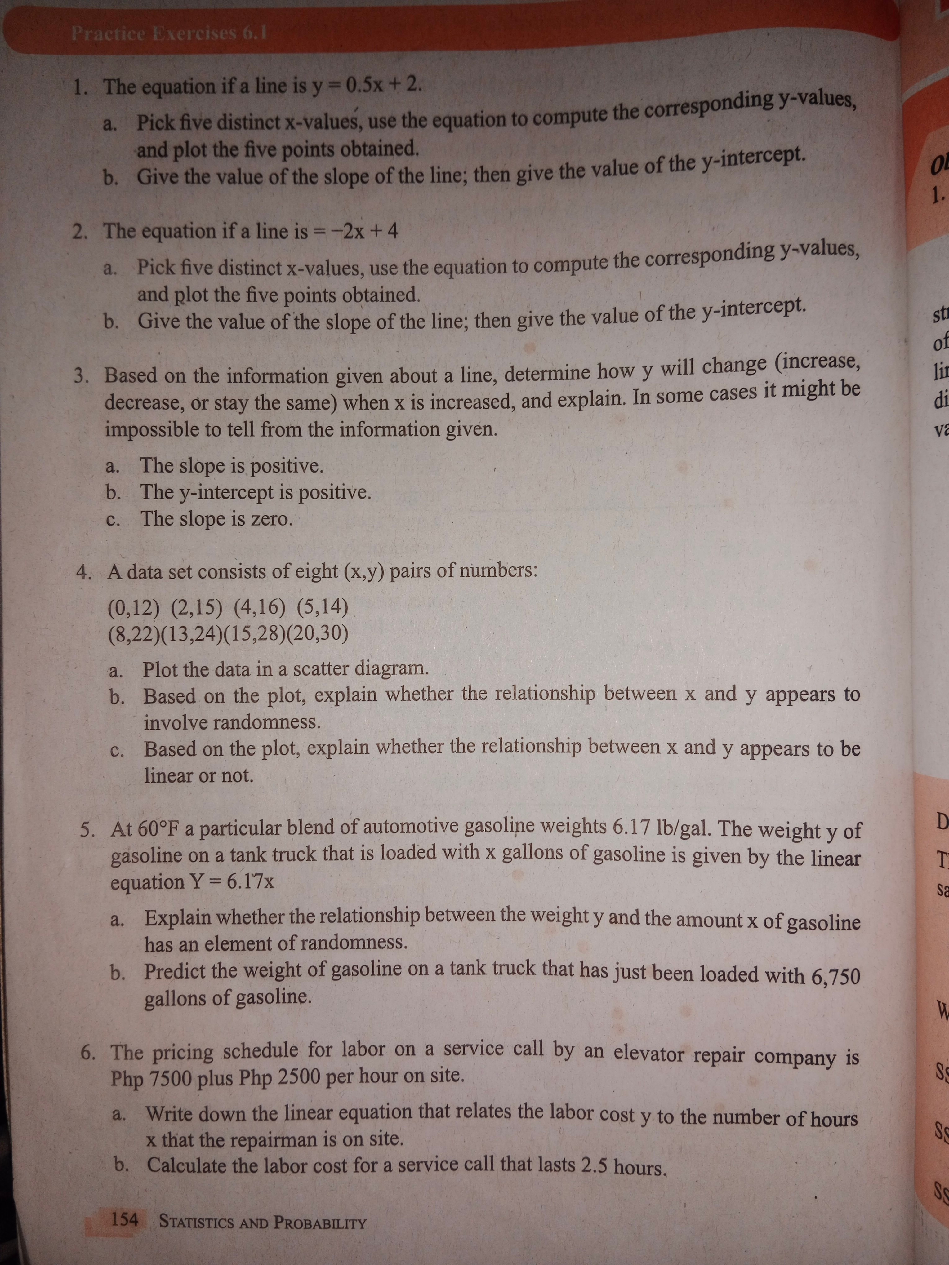  Please help me answer PRACTICE EXERCISE with SOLUTION Practice Exercises 6.1