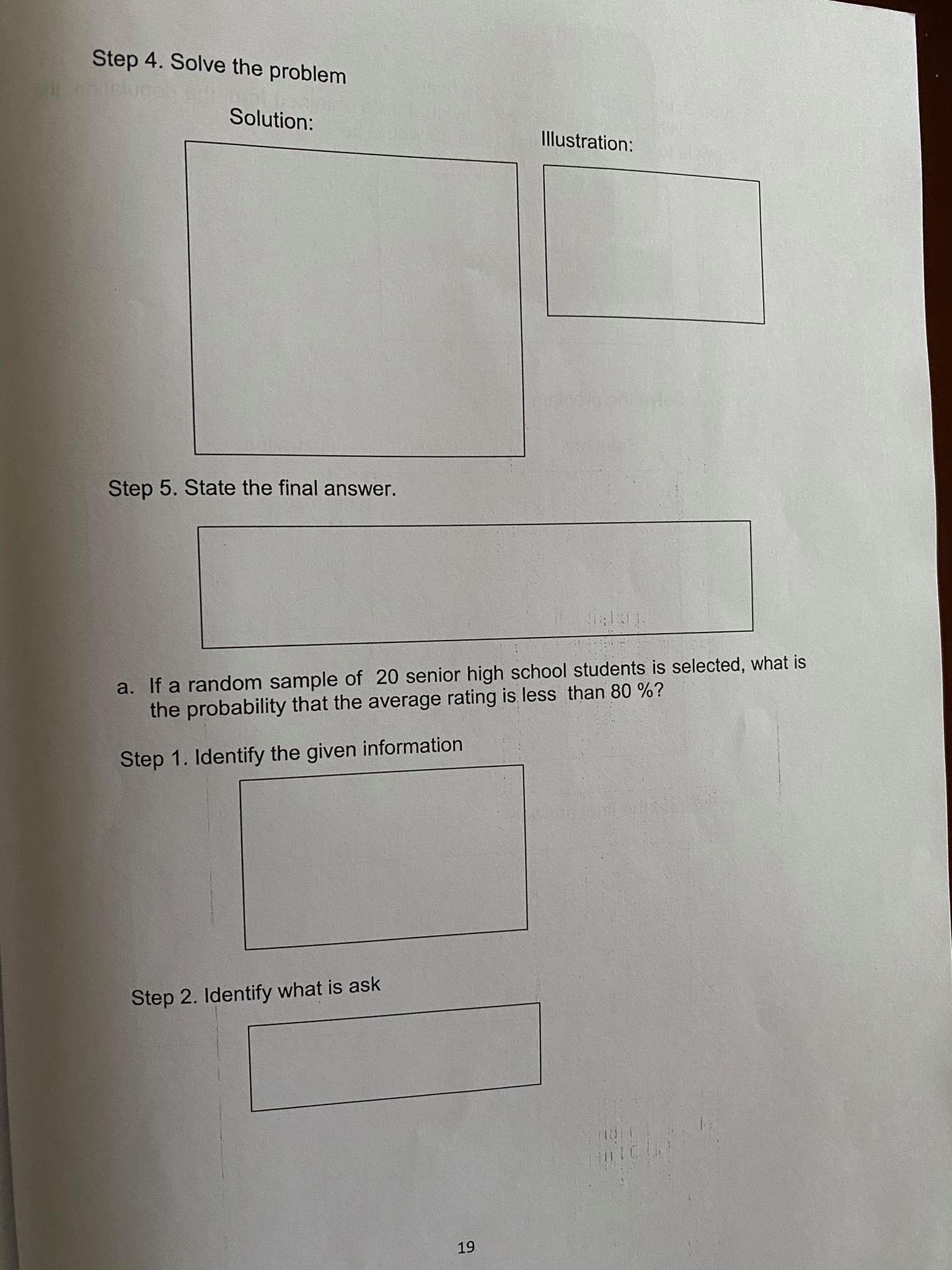 sampling distribution. PLEASE HELP ME:( Defining the sampling Lesson Distribution of the