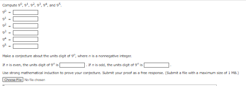by strong mathematical induction: Let the property Pin) be the equation /