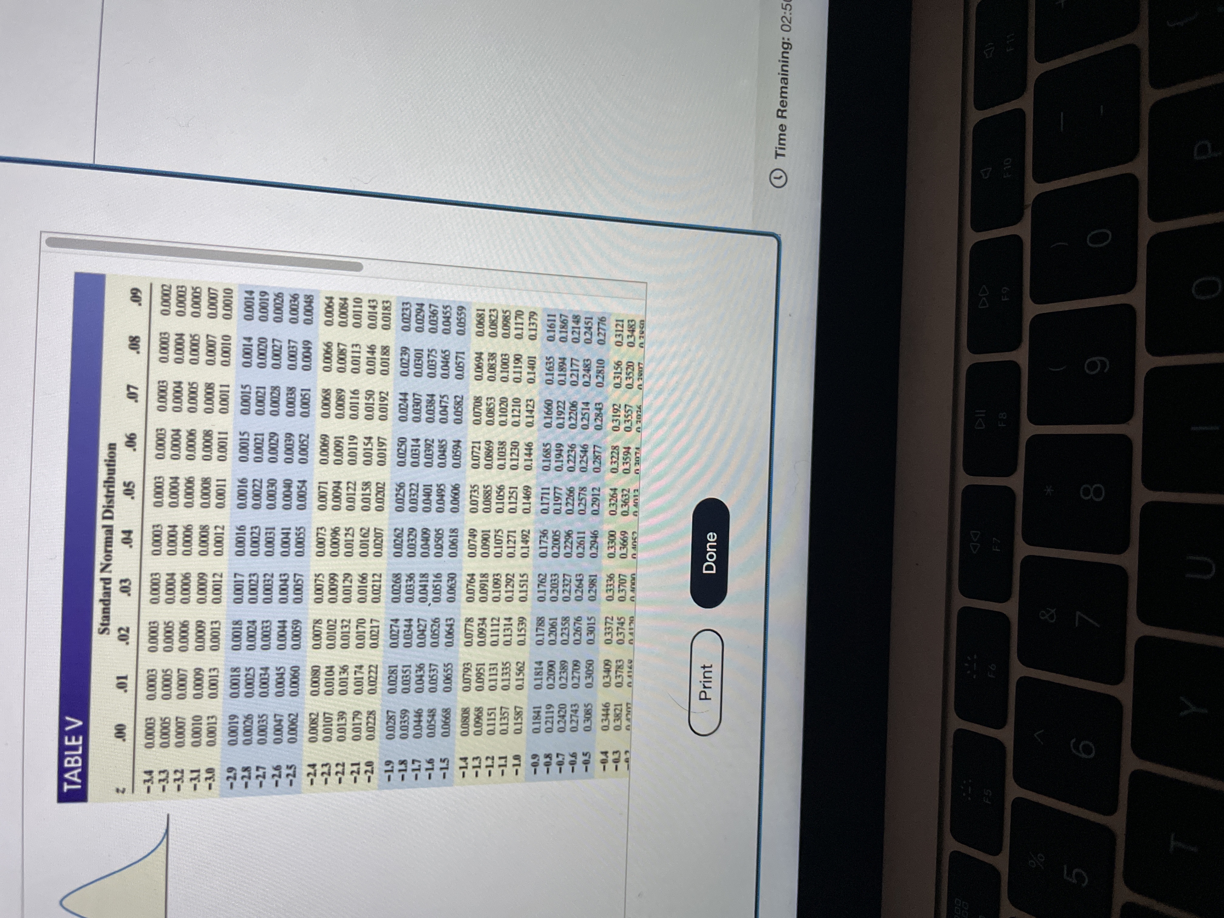 deviation of 26.7 for the other population. For independent samples of size