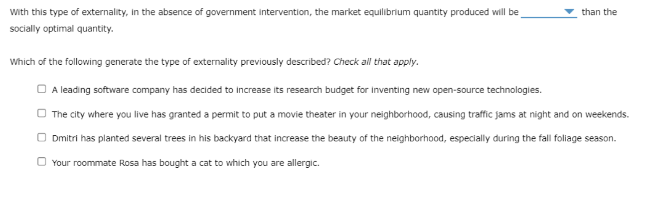 on the graph reflect the market equilibrium price and quantity for this