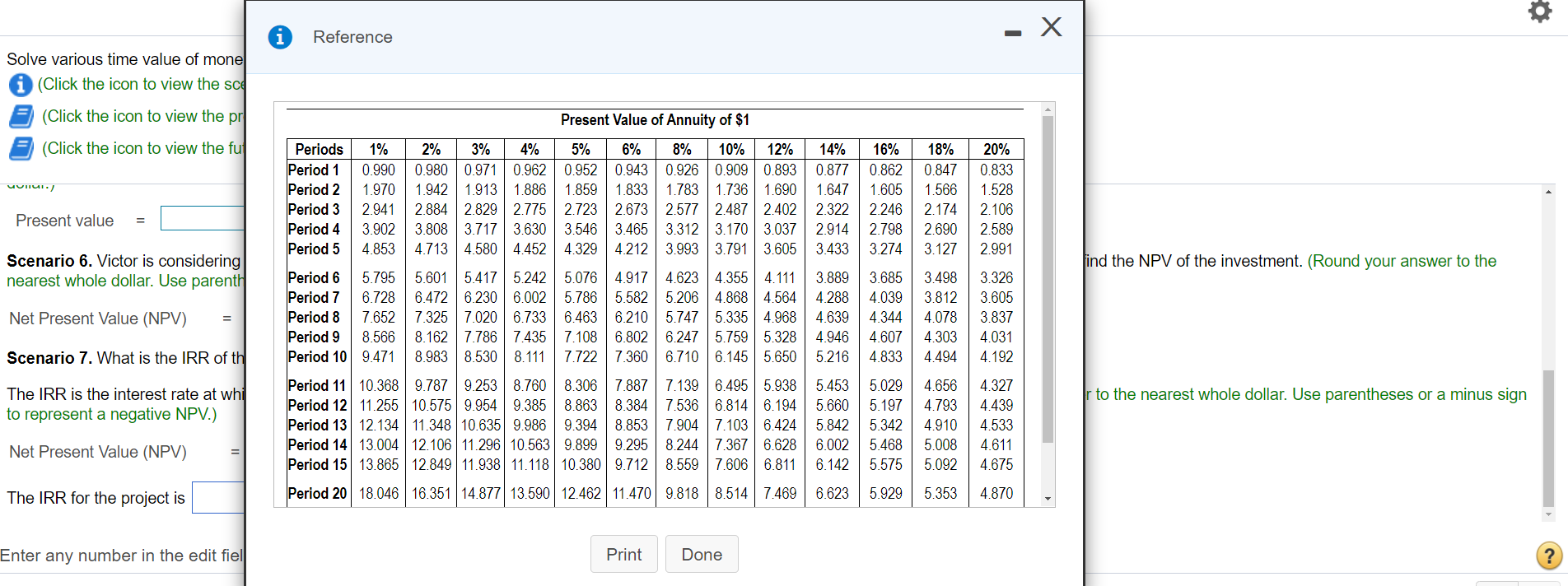a (Click the icon to view the future value of $1 table.)