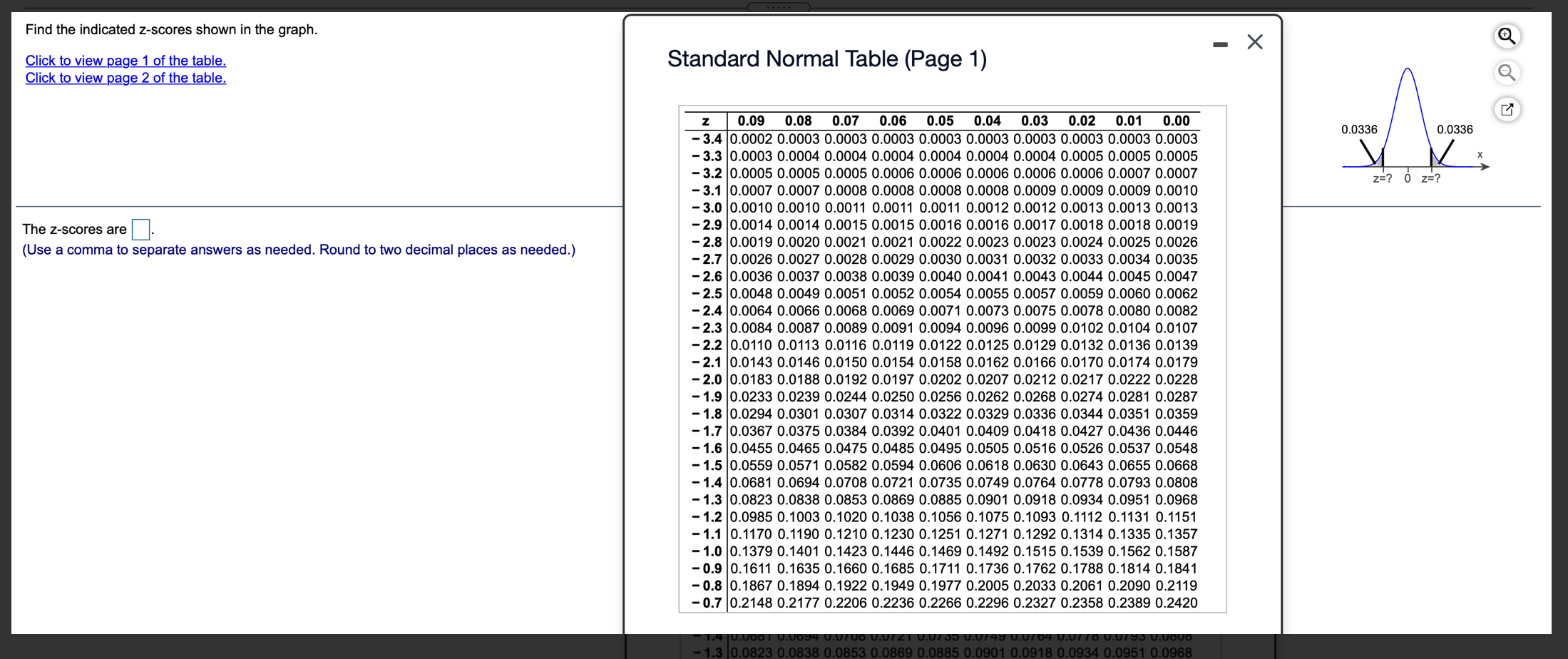 is normally distributed with mean u = 83 and standard deviation 0